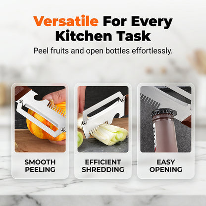 🎉BUY 1 GET 1 FREE🎁3-in-1 Scallion Shredder & Peeler Kitchen Tool