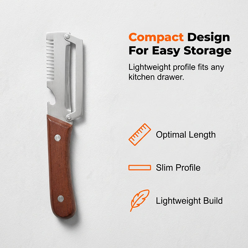 🎉BUY 1 GET 1 FREE🎁3-in-1 Scallion Shredder & Peeler Kitchen Tool