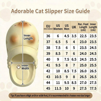 Cat Paw Print Slippers