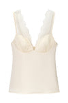 Satin Lace Bustier Cami Top